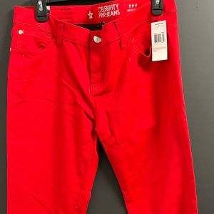 Juniors Celebrity Pink Red pants